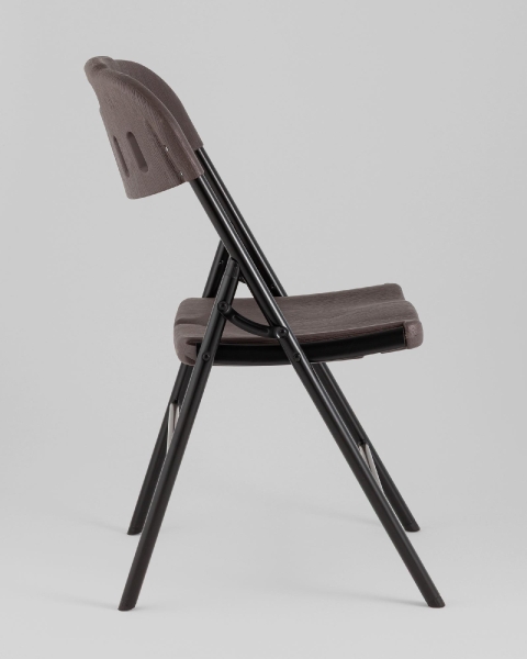 Стул складной банкетный коричневый под дерево Стул складной банкетный коричневый под дерево