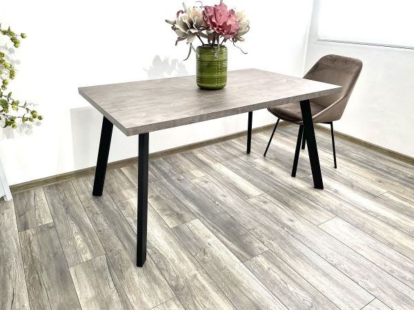 Стол BRICK M 140 Оникс, черный