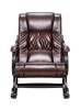 Кресло-качалка Сенатор 77 венге, антик крокодил