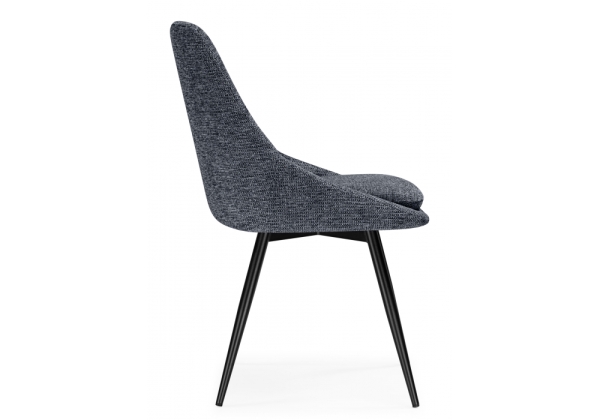 Стул на металлокаркасе Avian вращающийся темно-серый, черный Стул на металлокаркасе Avian вращающийся темно-серый, черный