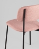 Стул Майло рогожка розовый Стул Майло рогожка розовый