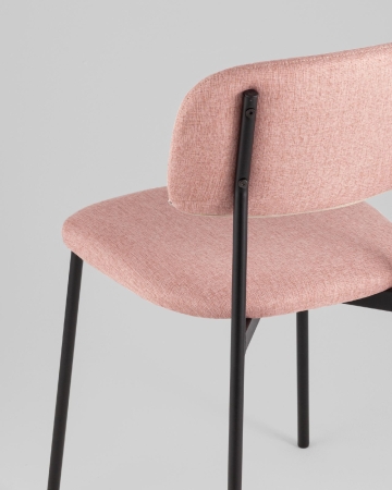 Стул Майло рогожка розовый Стул Майло рогожка розовый