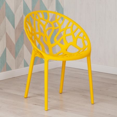 Стул Secret De Maison BUSH (mod. 017) пластик, 60*58.5*80 см, желтый