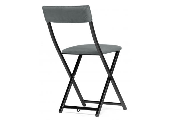 Стул на металлокаркасе Elevis темно-серый, черный Стул на металлокаркасе Elevis темно-серый, черный