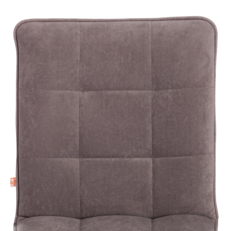 Кресло ZERO велюр, светло-серый