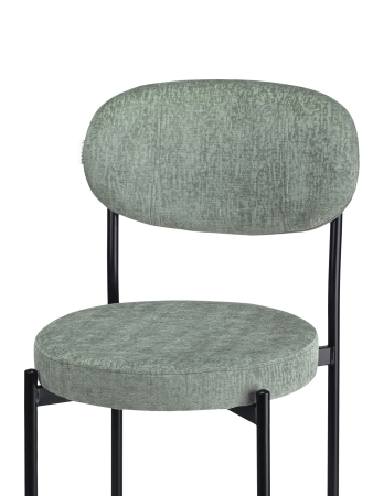 Стул Maso шенилл зеленый ELEMENT 694