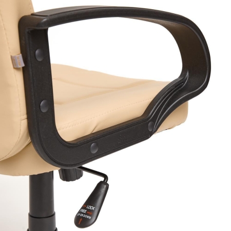 Кресло СН747 экокожа, бежевый