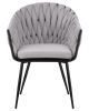Стул обеденный MATILDA серая ткань LAR 275-17