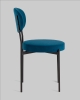 Стул Бриф DD велюр синий Стул Бриф DD велюр синий