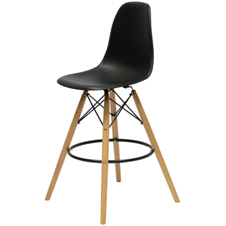 Барный стул Eames style черный