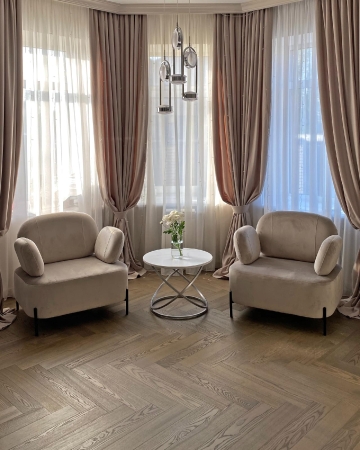 Кресло Кэнди с подлокотниками велюр светло-серый