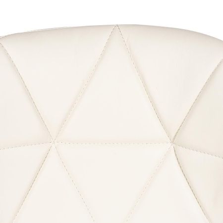 Стул STUTTGART (mod. 74) дерево, береза, металл, экокожа, 42х52х72х45 см, слоновая кость, бук