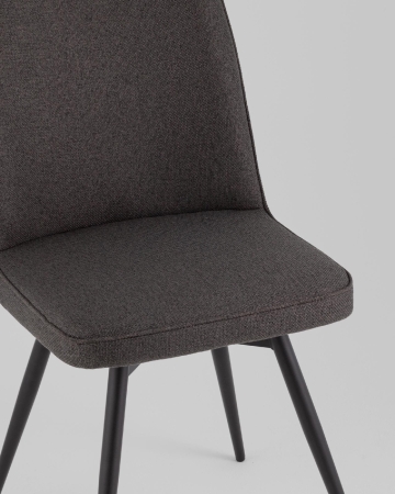 Стул Flatt вращающийся темно-серый 2 шт.