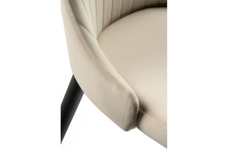 Стул Kora бежевый, черный