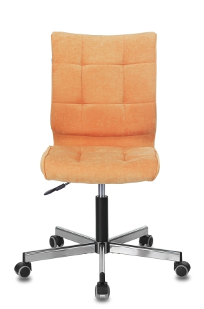 Кресло CH-330M и VELV72 оранжевый Velvet 72, крестовина металл