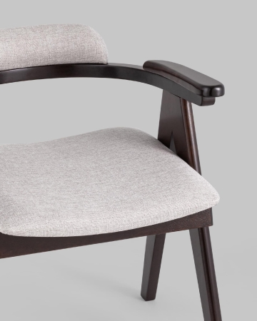 Стул обеденный OLAV светло-серый 2 шт.