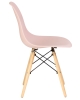 Стул обеденный DSW ножки светлый бук, светло-розовый PK-02 Стул обеденный DSW ножки светлый бук, светло-розовый PK-02