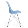 Стул TULIP IRON CHAIR (mod.EC-123) металл и пластик, 54.5*48*83.5 см, голубой