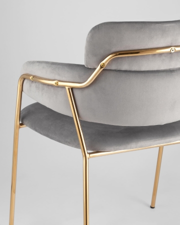 Стул Полин светло-серый 2 шт.