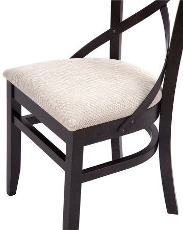 Стул "Hugo" венге, бежевый