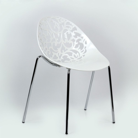 Стул Кружево белый