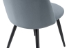 Стул Gabi 1 серый, черный