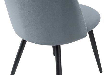 Стул Gabi 1 серый, черный