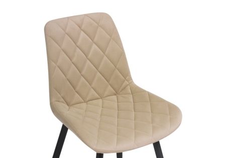 Стул Баодин Б/К бежевый, черный