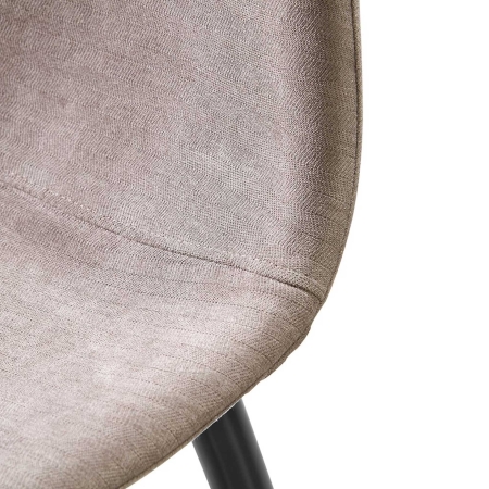 Стул барный 350B бежевый TD3052-11, черный