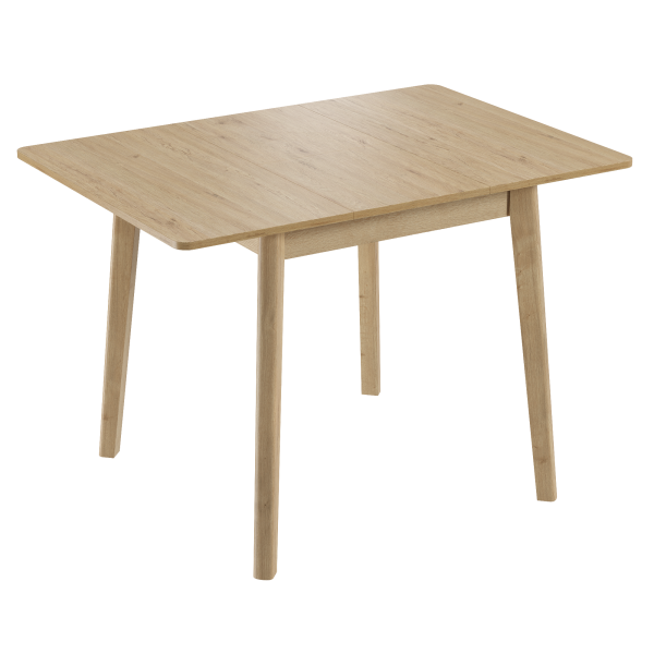 Стол кухонный Бейсик-88 дуб натуральный/дуб натуральный