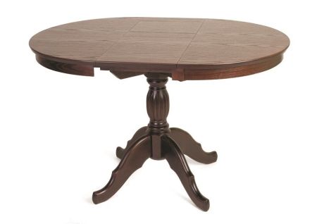 Раздвижной стол Лилия 90 темный тон