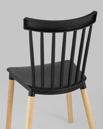 Стул Field пластик черный 4 шт.