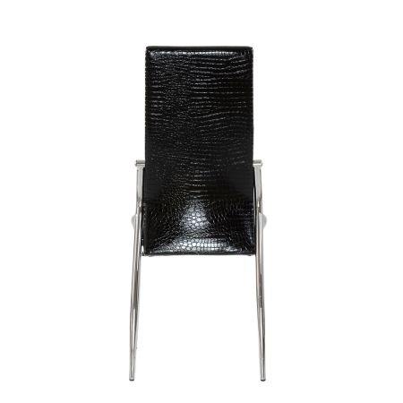 Стул S-68 черный крокодил