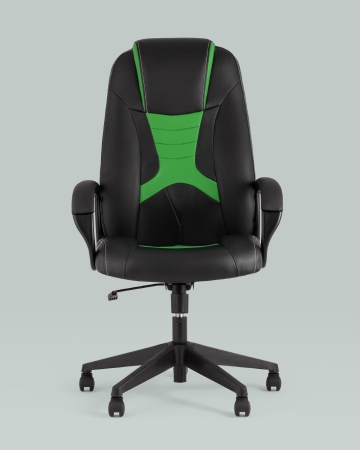 Кресло игровое ST-CYBER 8 TopChairs черный и салатовый