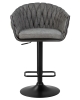 Набор 2 шт Стул барный LEON, графитовая ткань (LAR-275-21)