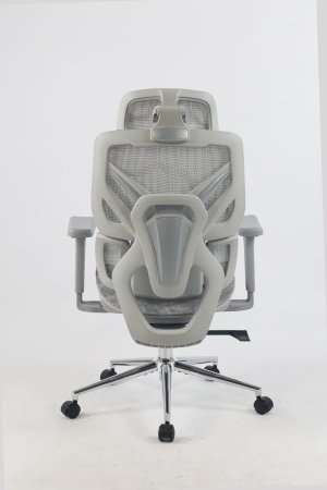 Кресло офисное TopChairs Structo серая сетка