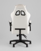 Кресло спортивное TopChairs Phantom бело-черный