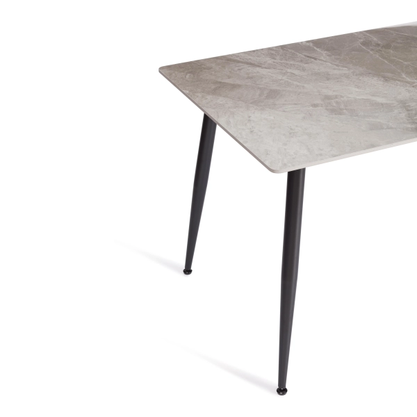 Стол обеденный Austen/Остин  серый и черный